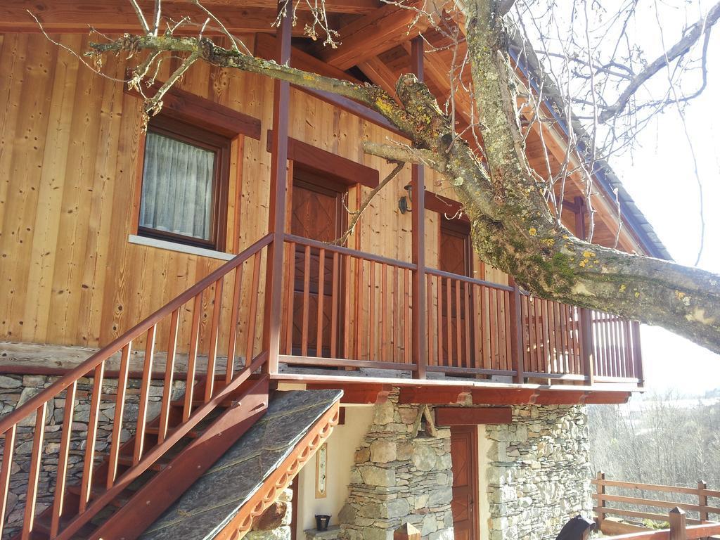 Eco Chalet Maison Dominique 查兰德圣安塞尔 外观 照片