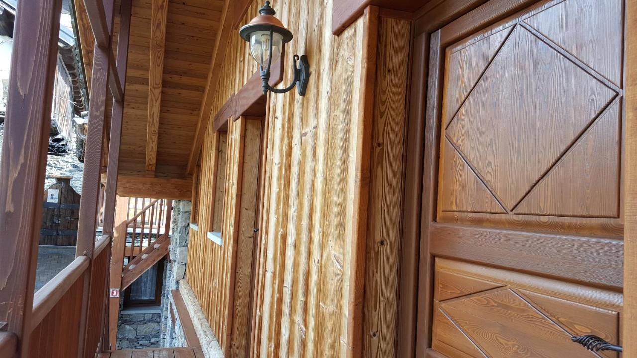 Eco Chalet Maison Dominique 查兰德圣安塞尔 外观 照片