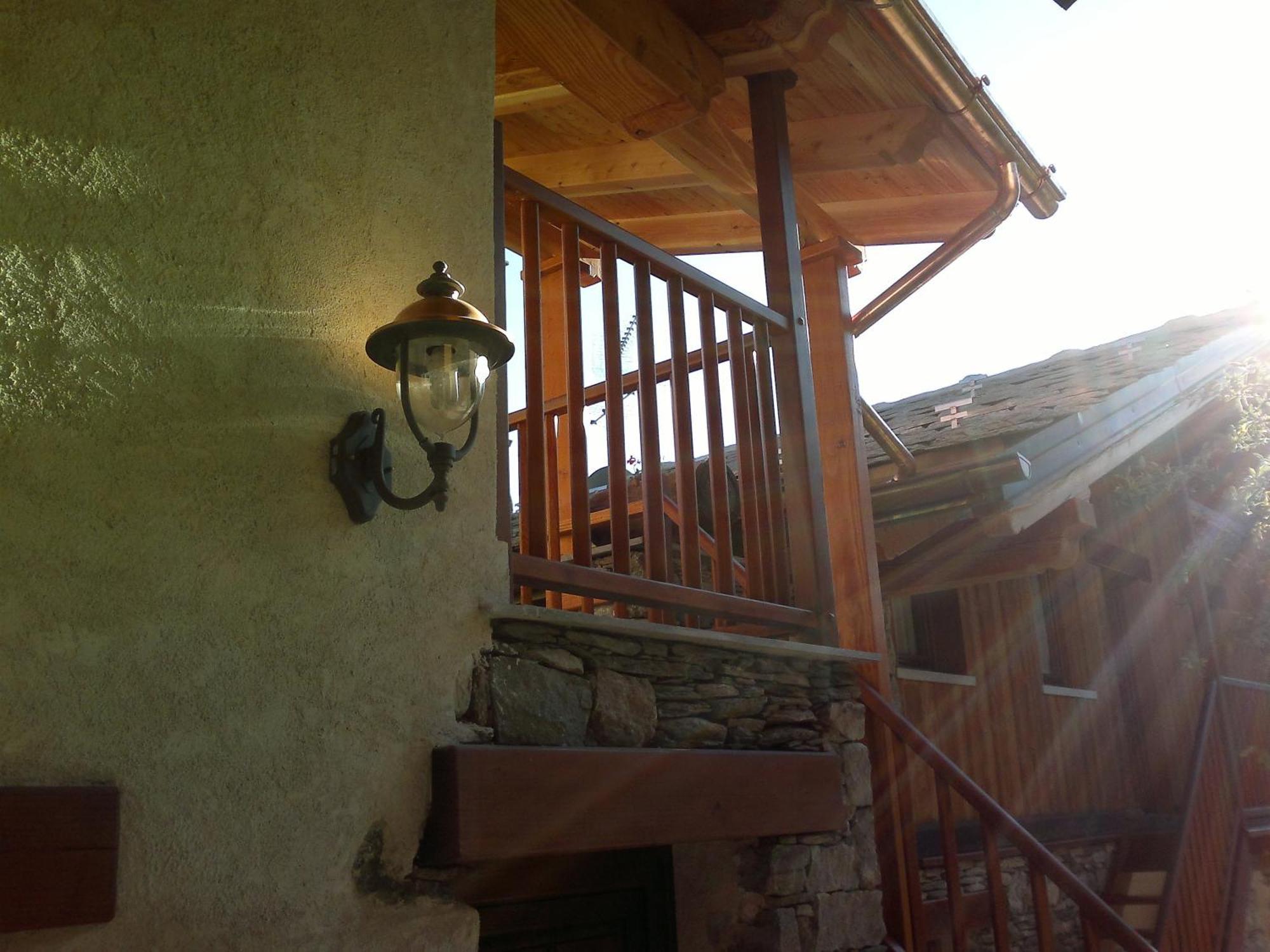 Eco Chalet Maison Dominique 查兰德圣安塞尔 外观 照片